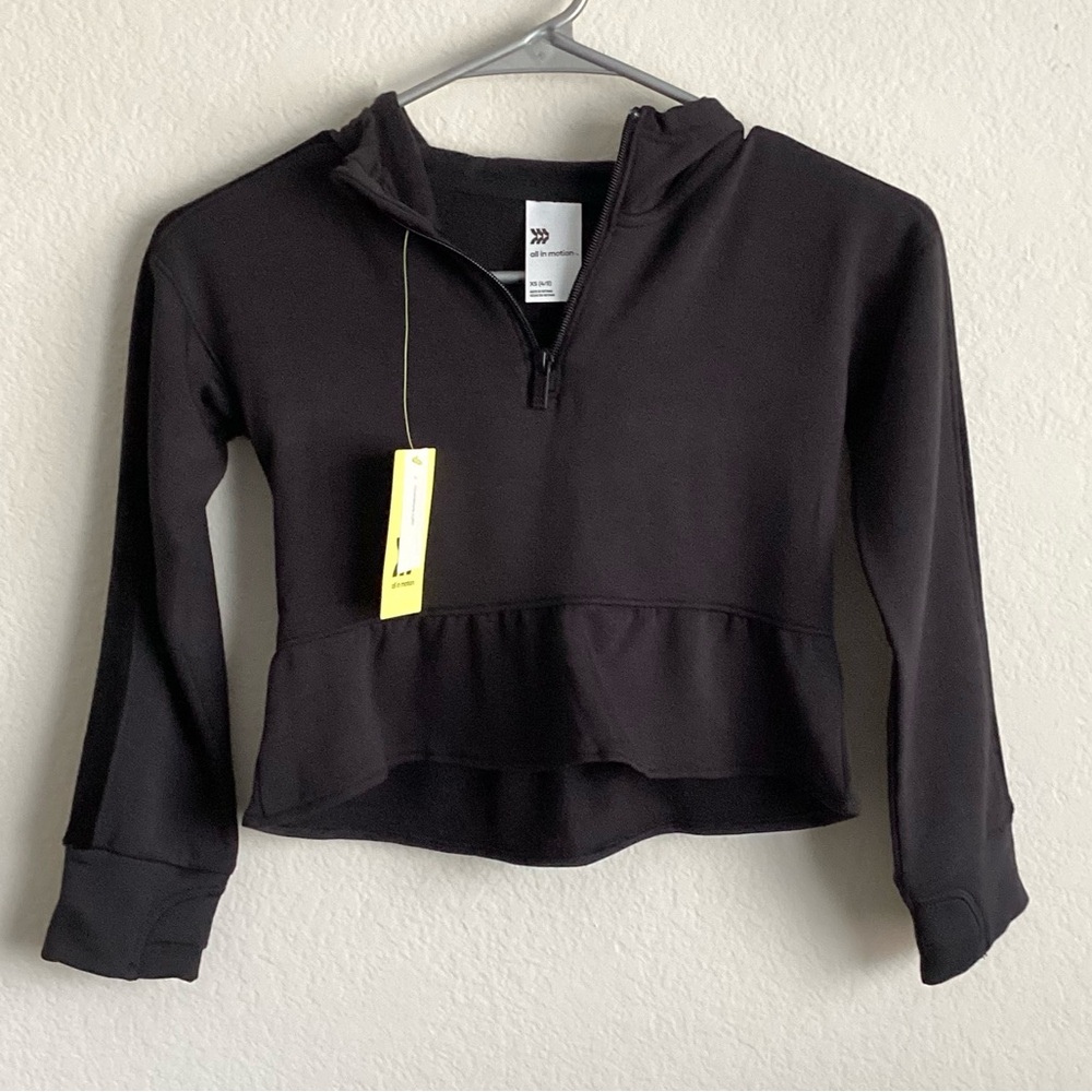 \All in Motion\ NWT Cozy Fleece Hoodie in Black